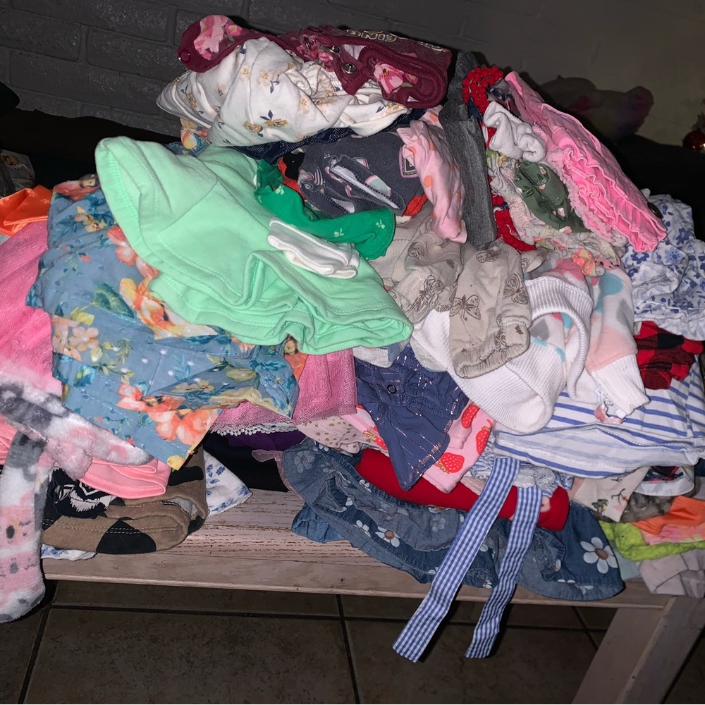 Baby Girl Large Clothing Bundle